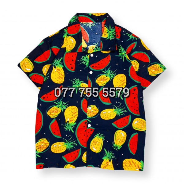 Áo Sơ Mi Kate Thái - Thơm Dứa Dưa Hấu - �...