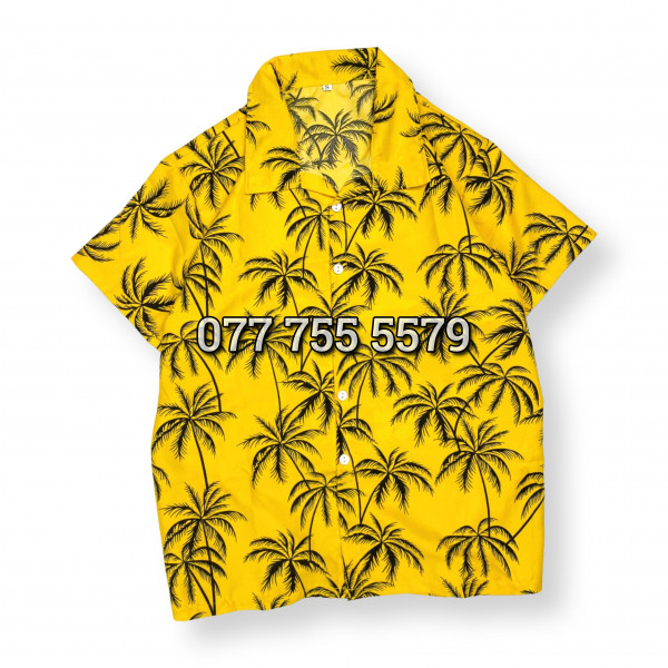 Áo Sơ Mi Kate Thái - Cây Dừa Vàng - Áo Đ�...