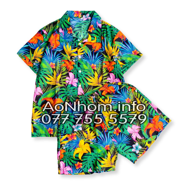 Bộ Đi Biển Kate Thái - Hoa Lá - Đồng Ph�...