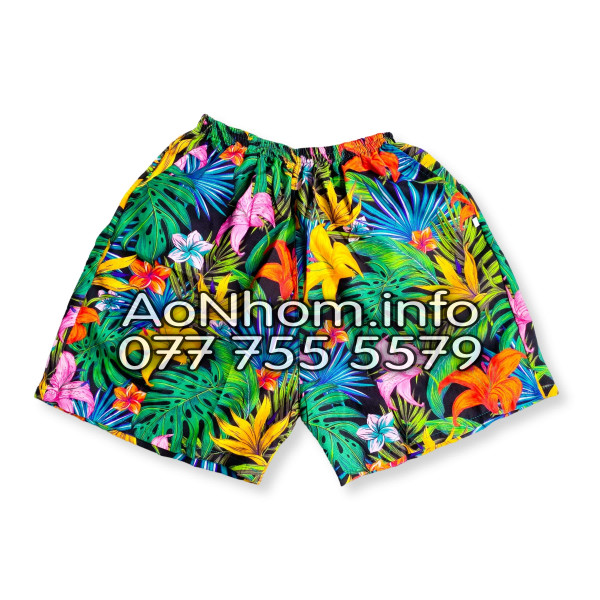 Quần Kate Thái Đi Biển - Hoa Lá - Quần Đ...