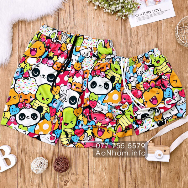 Quần Thun Hoạt Hình - Kawaii - Chất Thun D�...