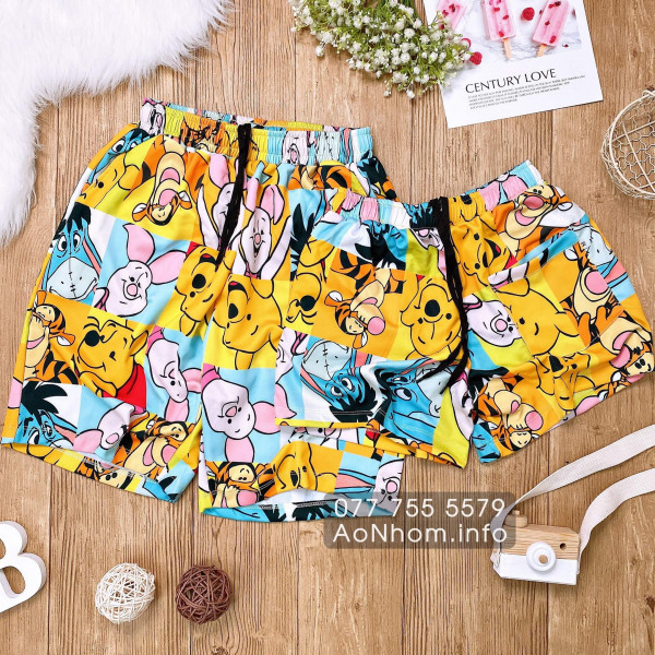 Quần Thun Hoạt Hình - Hổ, Heo Piglet - Ch�...